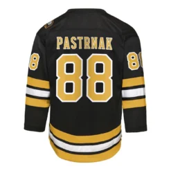 Outerstuff Matchtröja Name & Number Replica Jr David Pastrnak