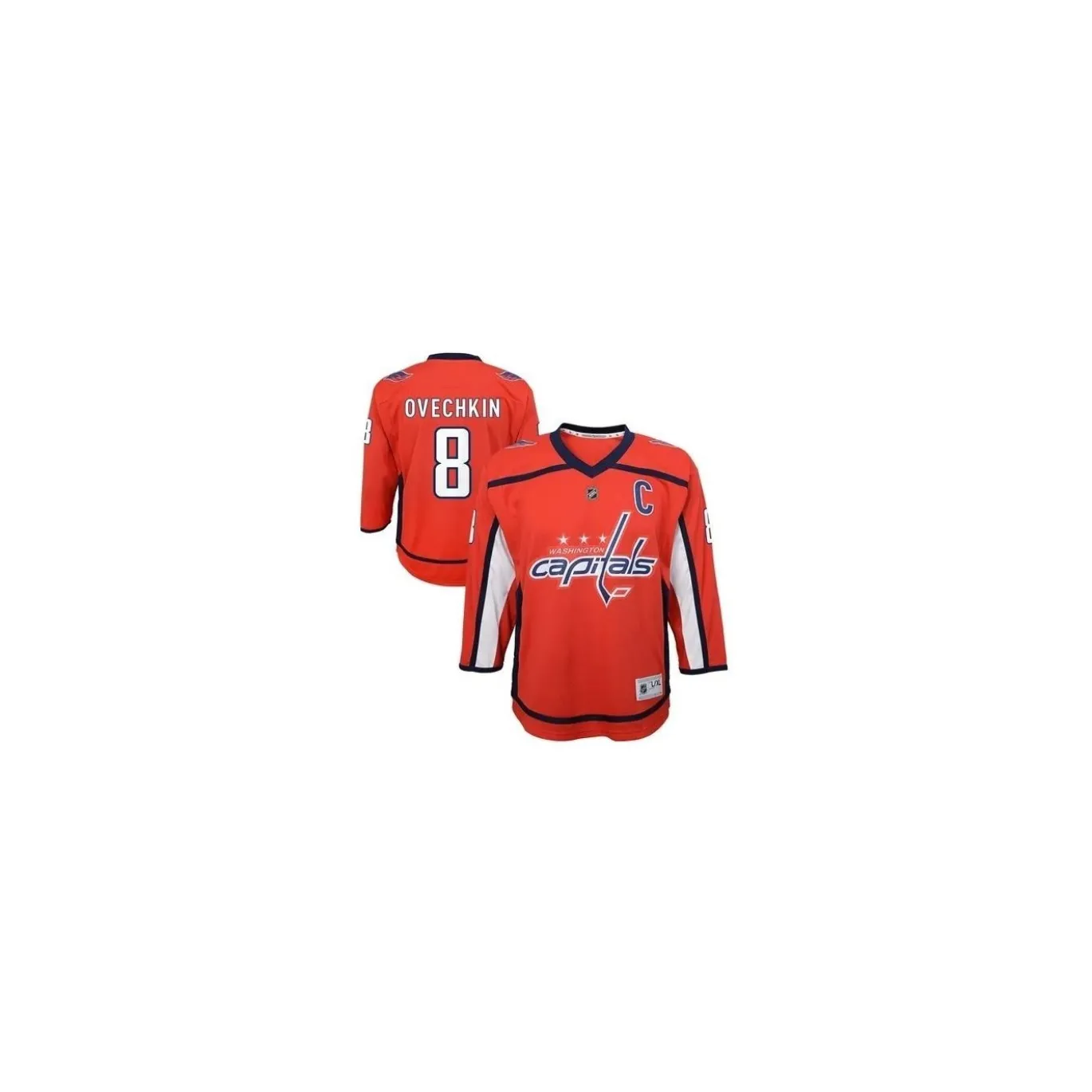 Outerstuff Matchtröja Name & Number Replica Jr Alex Ovechkin