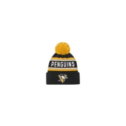 Outerstuff Mössa Jacquard Cuff Pom - Pittsburgh Penguins