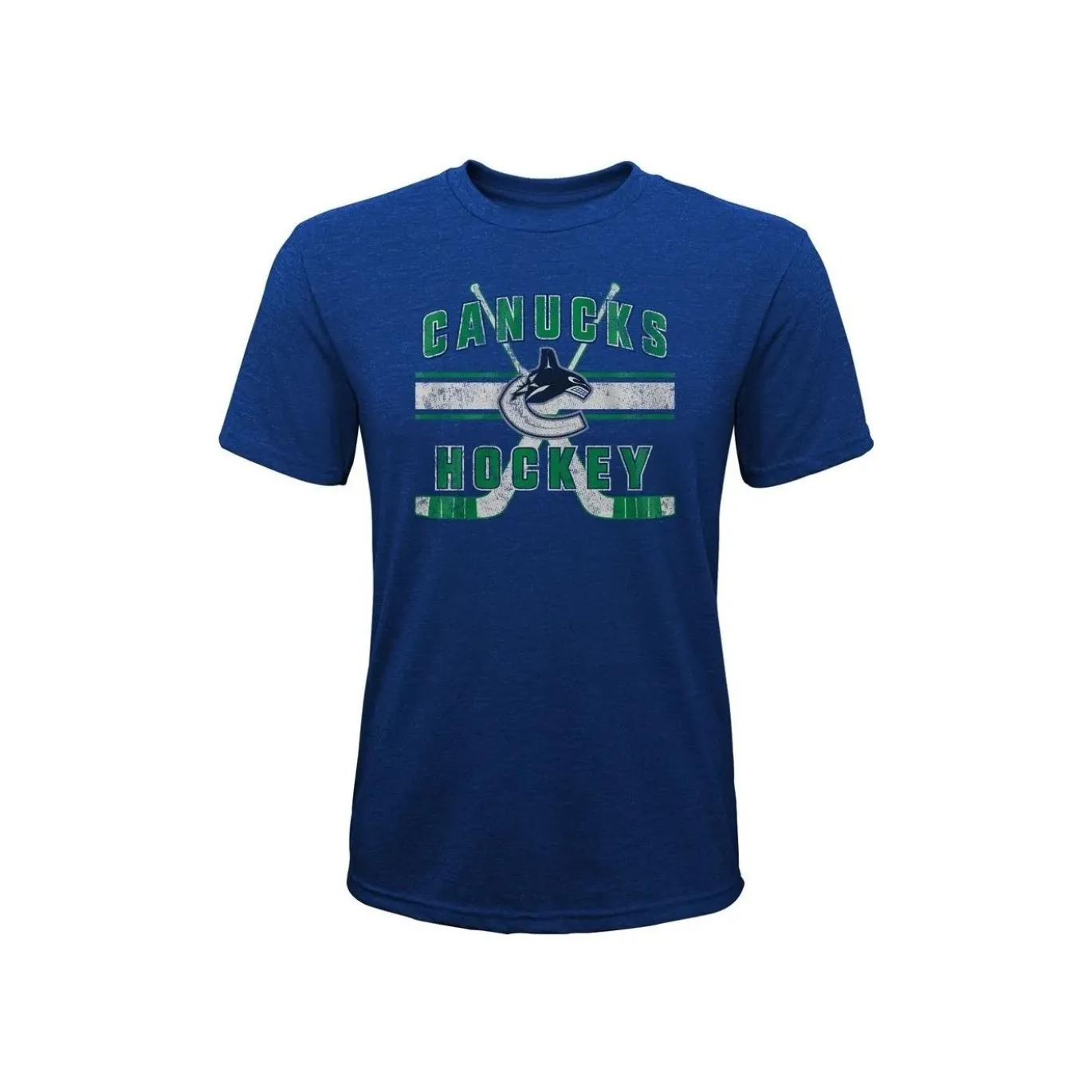Outerstuff T-shirt Superstripe Tee Jr Vancouver Canucks