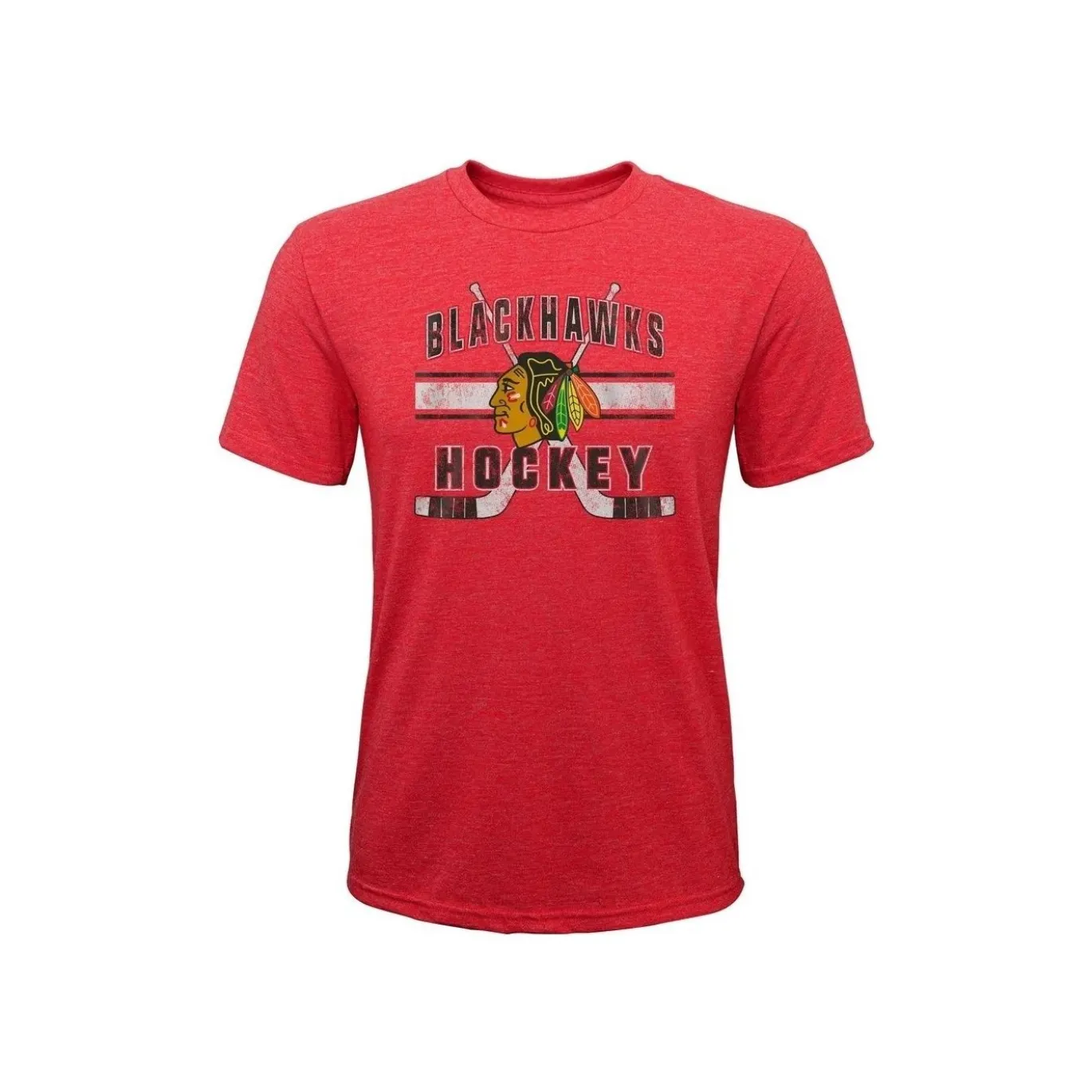Outerstuff T-shirt Superstripe Tee Jr Chicago Blackhawks