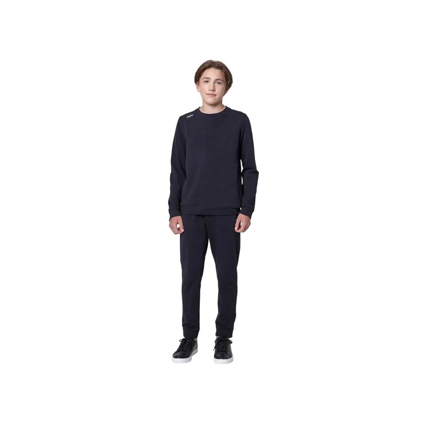 TRUE Byxa Terry Crew Yth Black