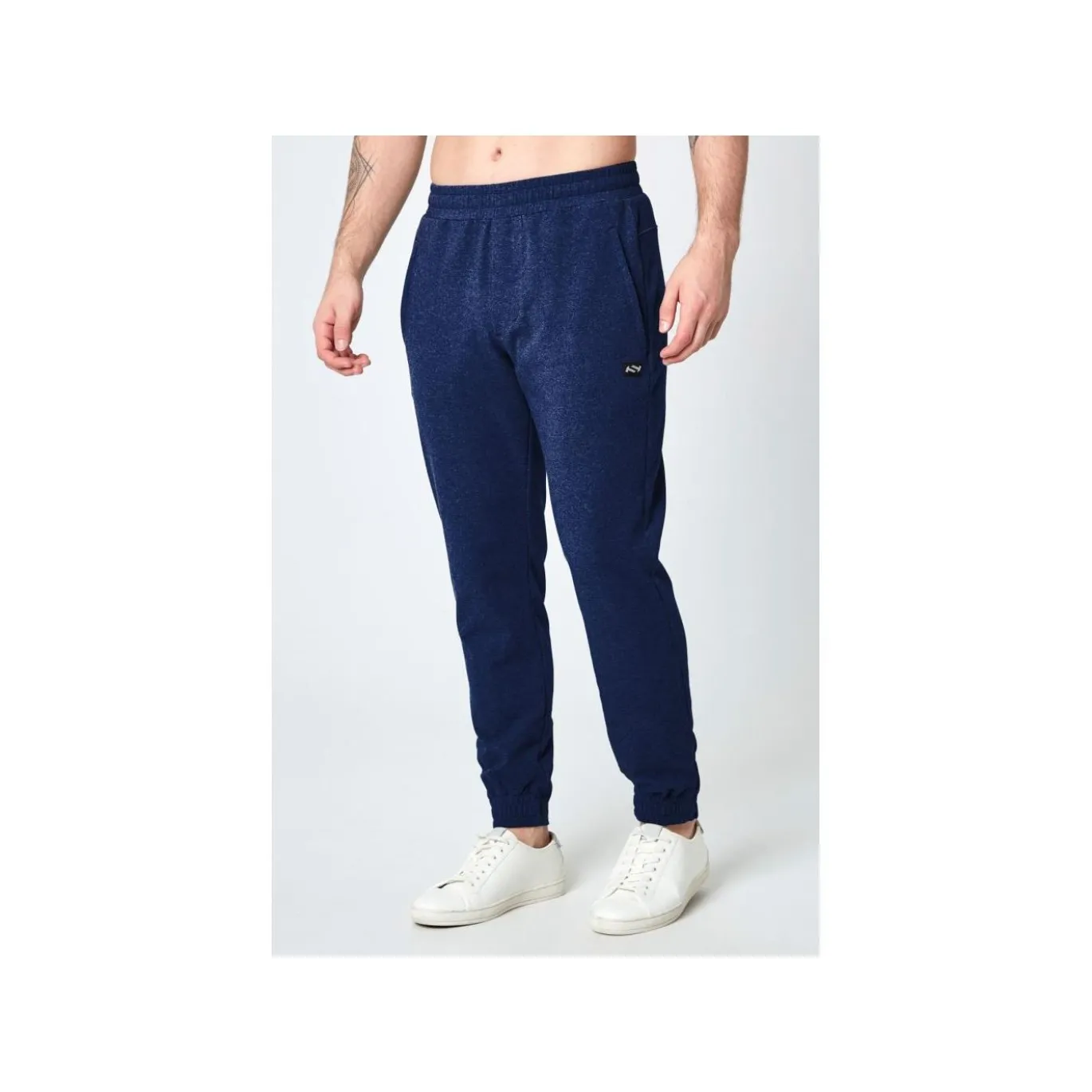 TRUE Byxa Terry Crew Yth Navy Blue
