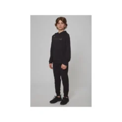 TRUE Hoodie Terry Crew Graphic Yth Black