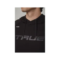 TRUE Hoodie Terry Graphic Sr Black