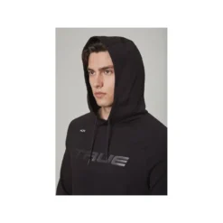 TRUE Hoodie Terry Graphic Sr Black