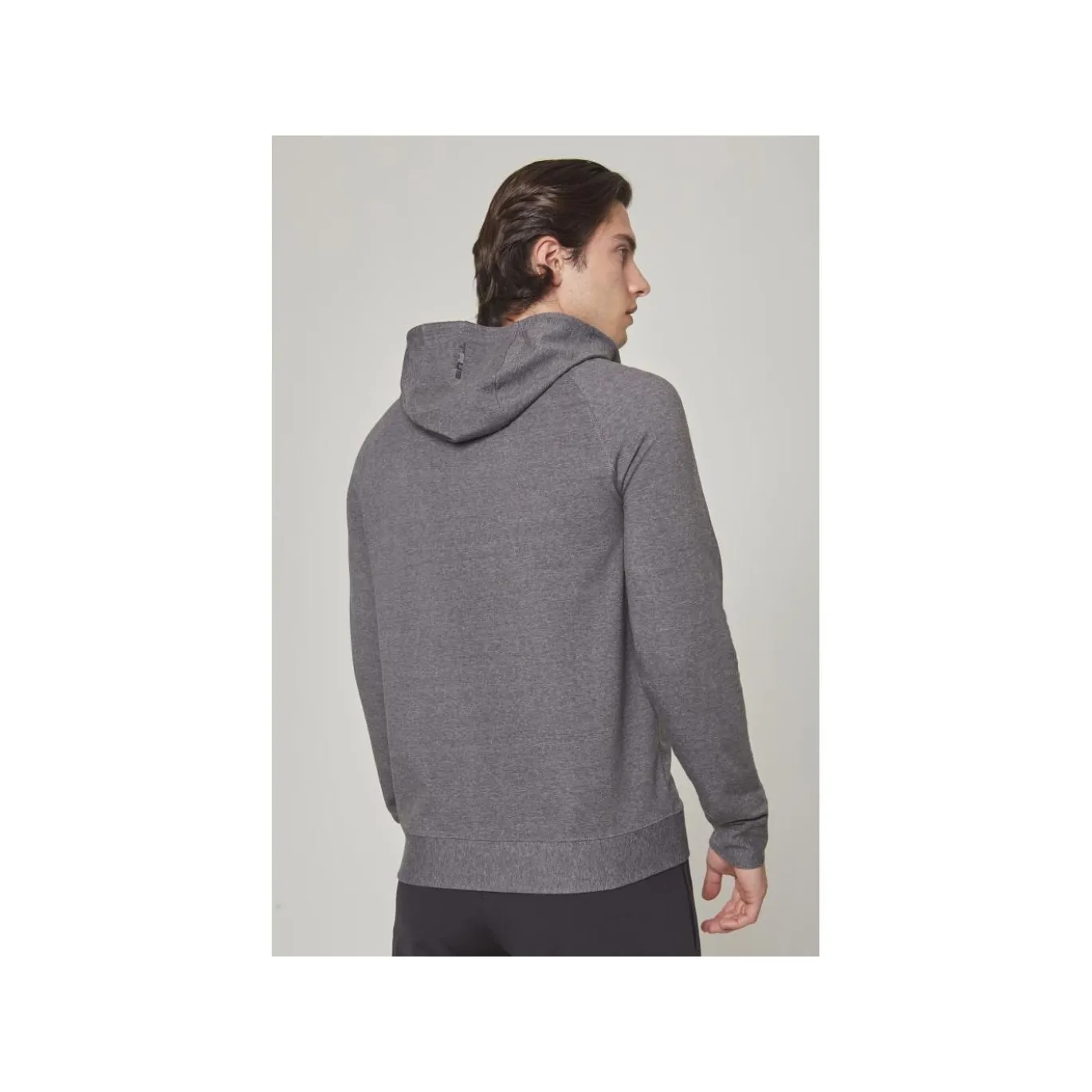 TRUE Hoodie Terry Graphic Sr Grey