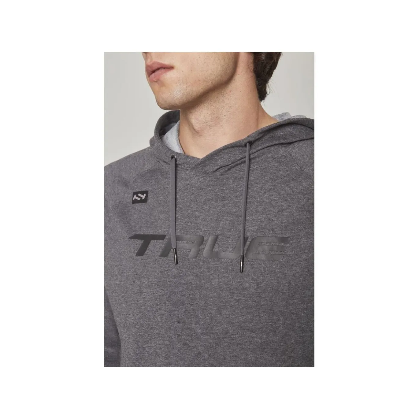 TRUE Hoodie Terry Graphic Sr Grey