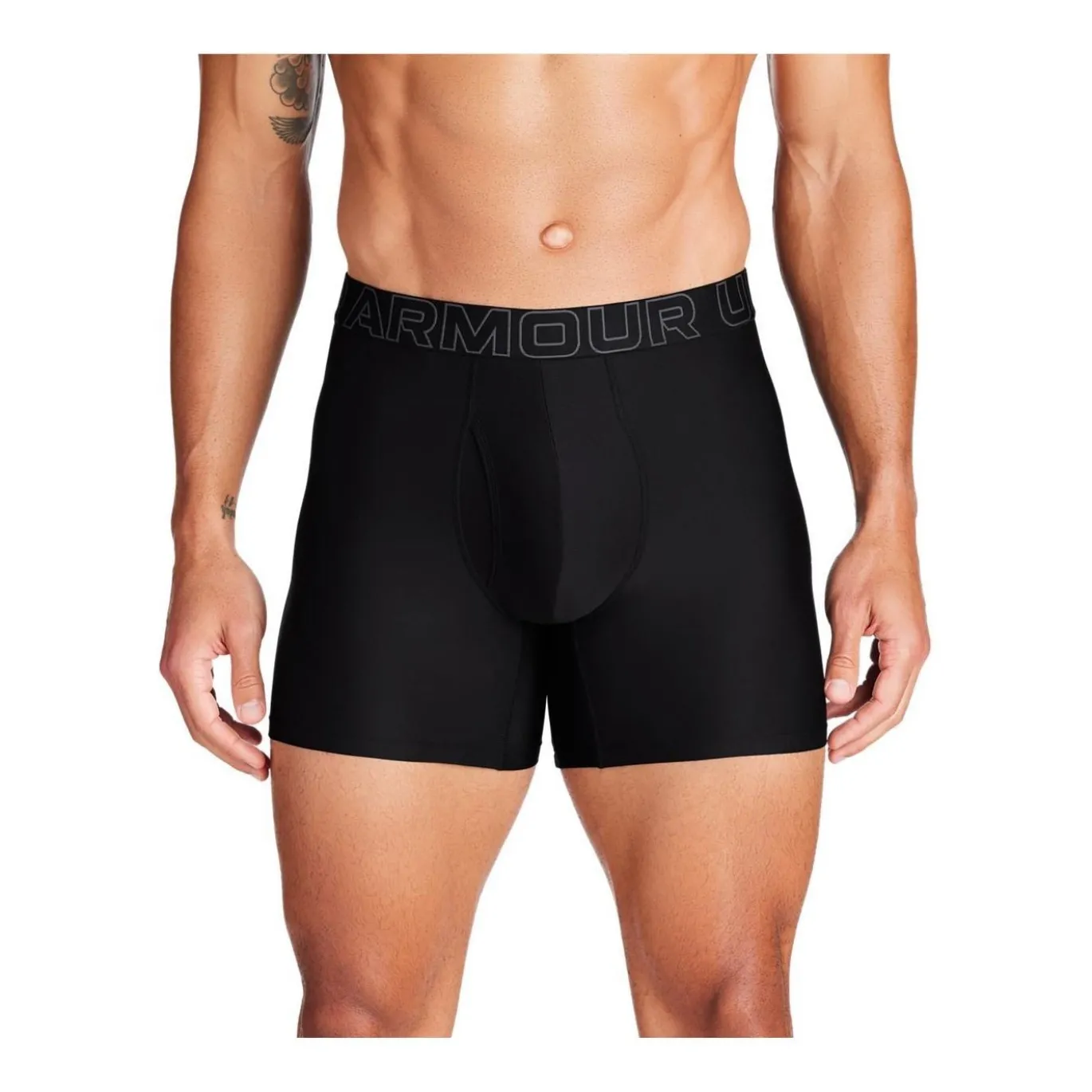 Under Armour Kalsonger Performance Tech Solid 6" Black