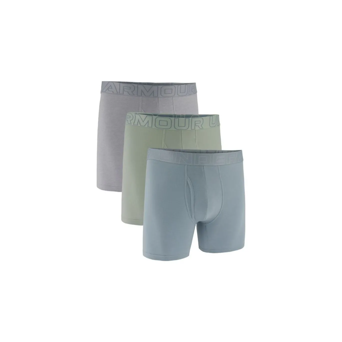 Under Armour Kalsonger Performance Cotton 6" 3pk Dark Navy Blue