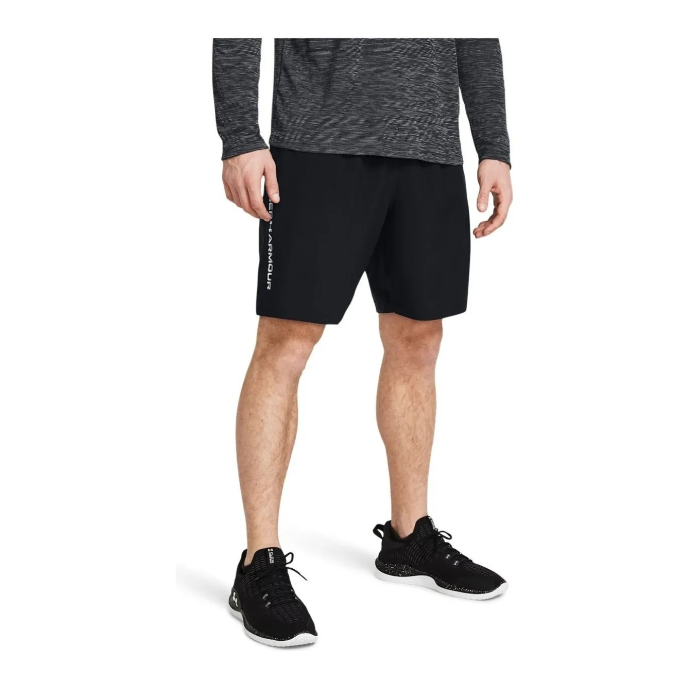 Under Armour Shorts Tech Woven Wordmark Black