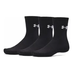 Under Armour Strumpor Performance Cotton 3-pack Black
