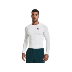Under Armour Tröja HG Comp LS White