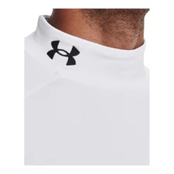 Under Armour Tröja Mock ColdGear Fitted White