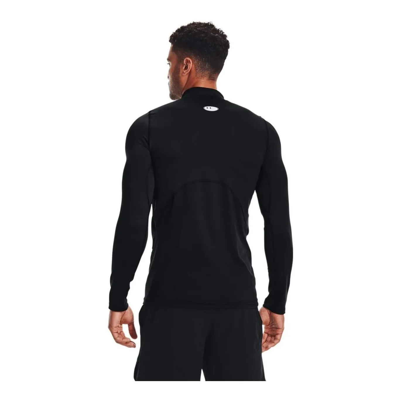 Under Armour Tröja Mock ColdGear Fitted Black