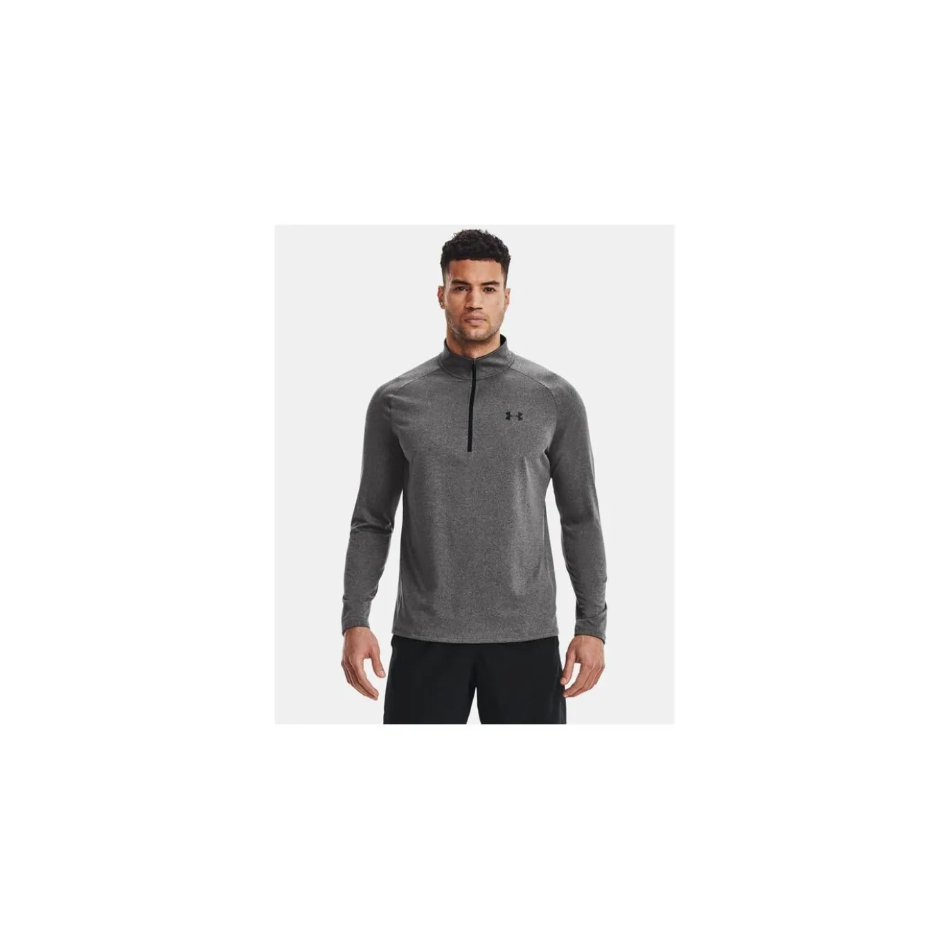Under Armour Tröja Tech 2.0 1/2 Zip Carbon Heather
