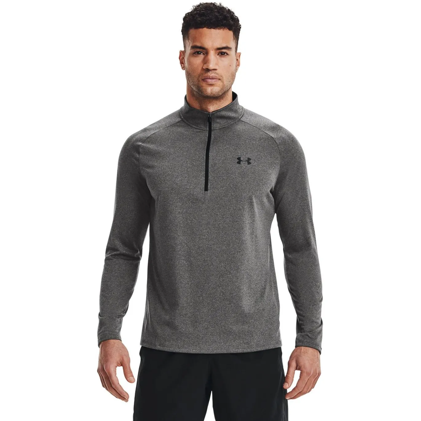 Under Armour Tröja Tech 2.0 1/2 Zip Carbon Heather