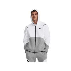 Under Armour Tröja Unstoppable Flc FZ Pitch Gray