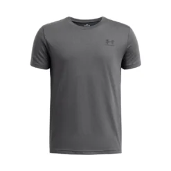 Under Armour T-shirt Sportstyle Left Chest SS Youth Black/Gray