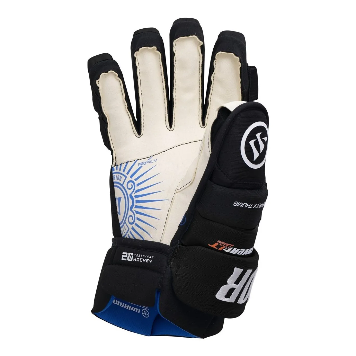Warrior Hockeyhandskar Covert Deluxe LT Sr Black