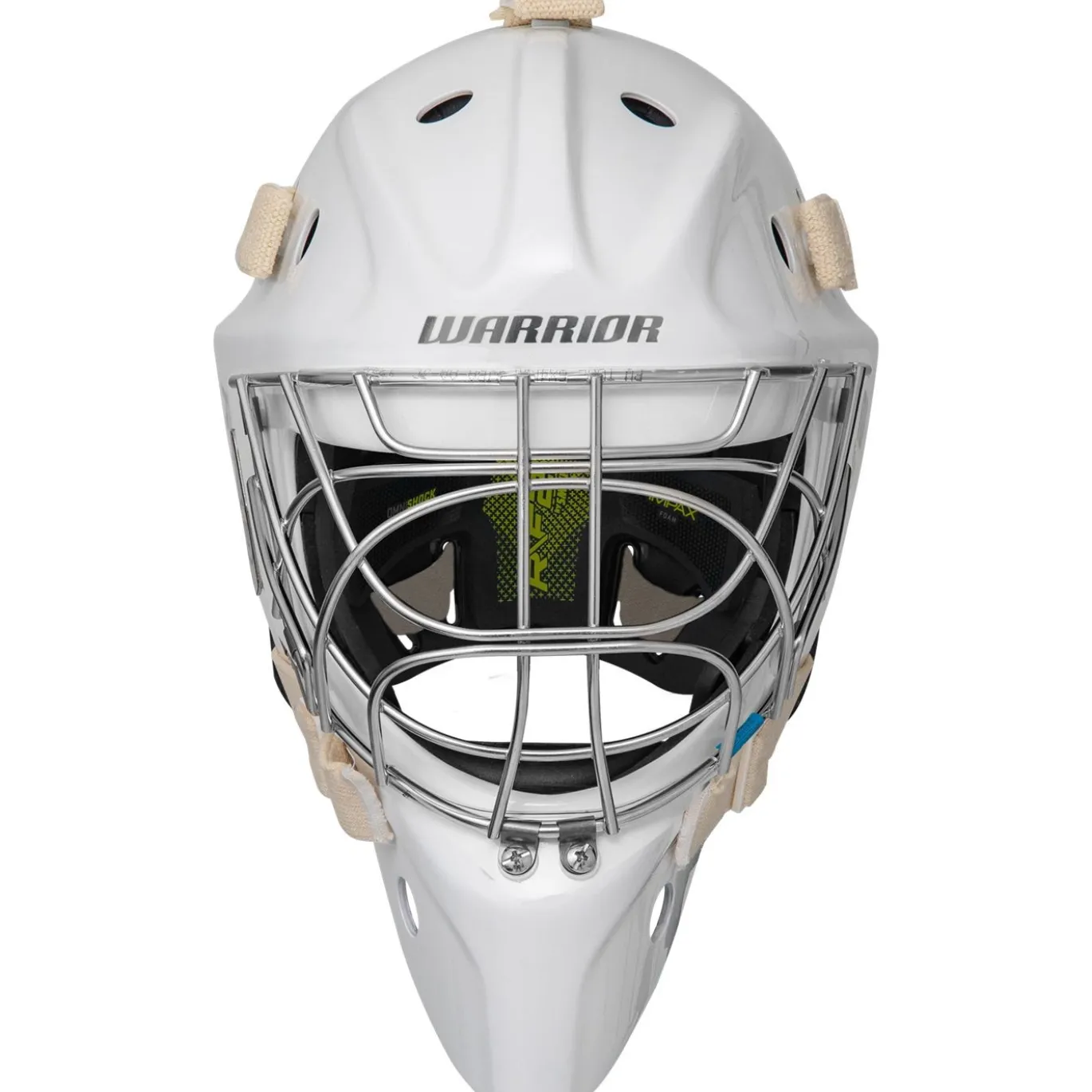 Warrior Målvaktsmask Ritual F2 E SR Certified Cat-Eye White
